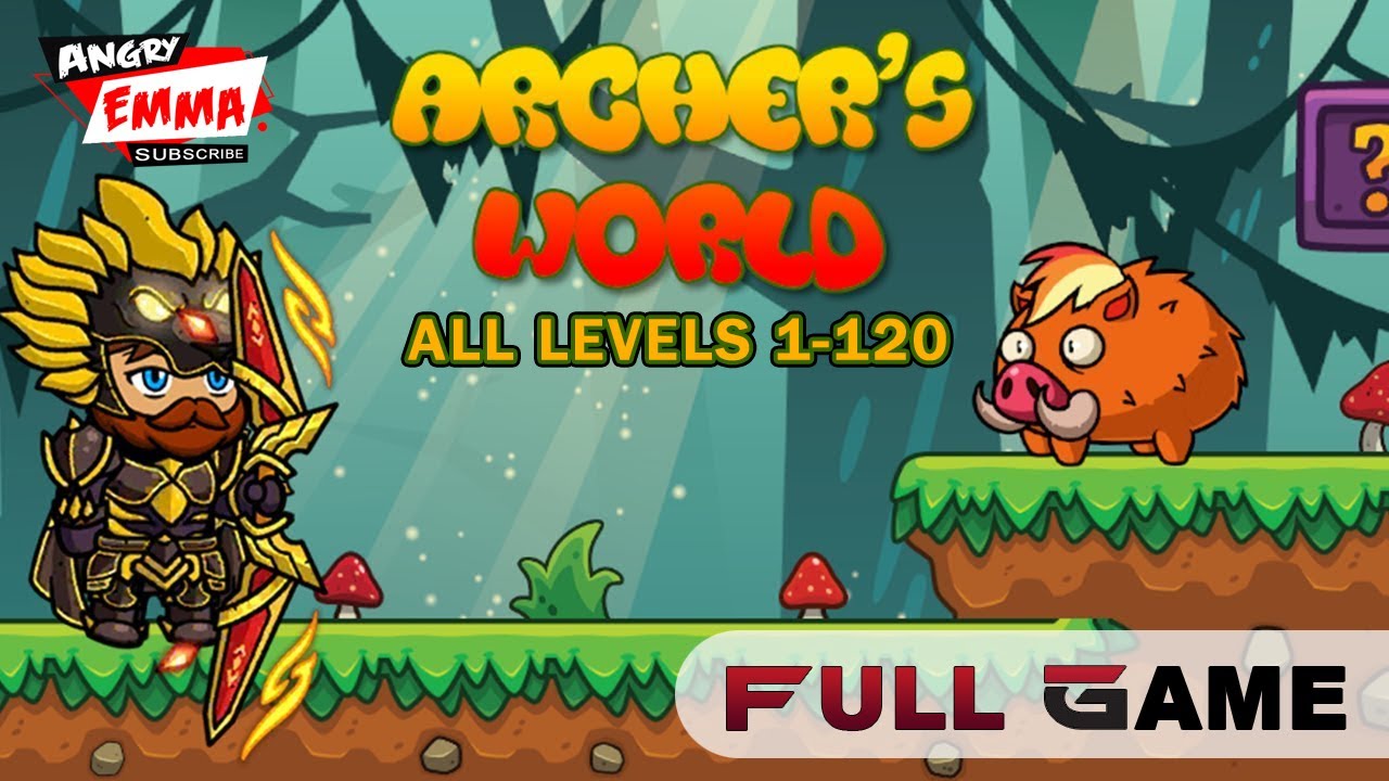 Archer's World - FULL GAME (ALL Levels 1-120) Android Gameplay