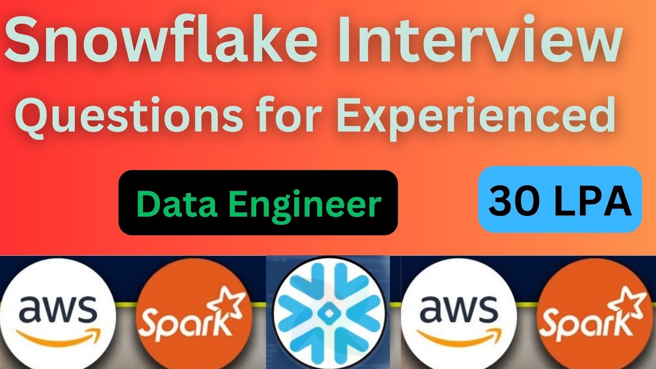 Snowflake Interview Questions and Answers for experienced - Data Engineer || SQL || scenario based