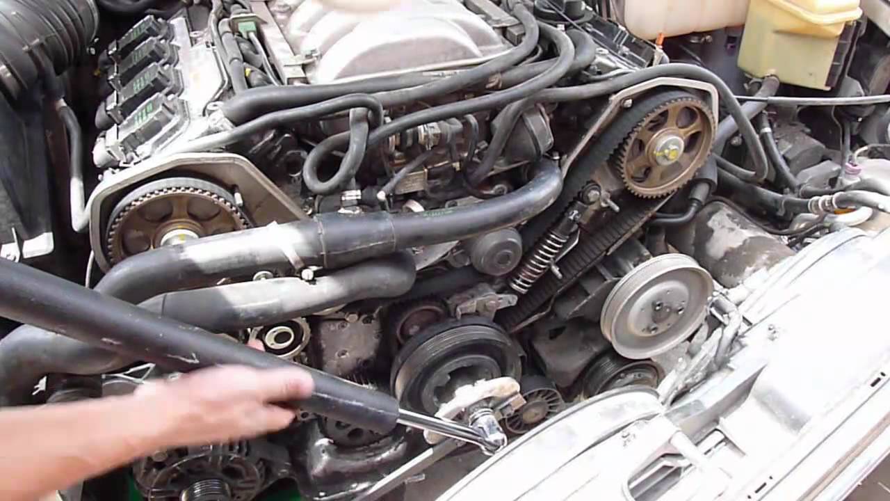 Replace A8 D2 Water Pump Without Timing Belt