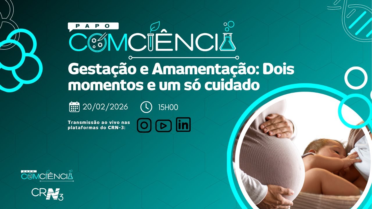 LIVE PapoCOMCIÊNCIA | Gestação e Amamentação: Dois momentos e um só cuidado