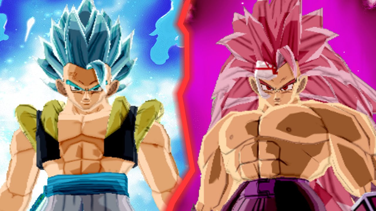 MOD Gogeta Ssj Blue Evolution VS Goku Black Ssj3 Rose Full Power | Dragon Ball Budokai Tenkaichi 3 |