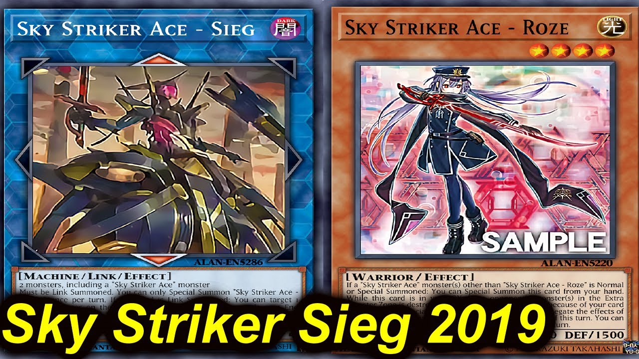 【YGOPRO】SKY STRIKER ACE - SIEG DECK 2019