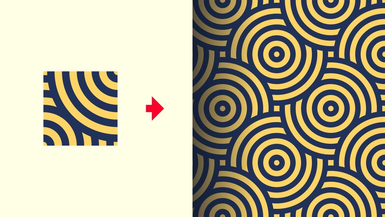 Создание бесшовных фоновых узоров с помощью Adobe Illustrator CC