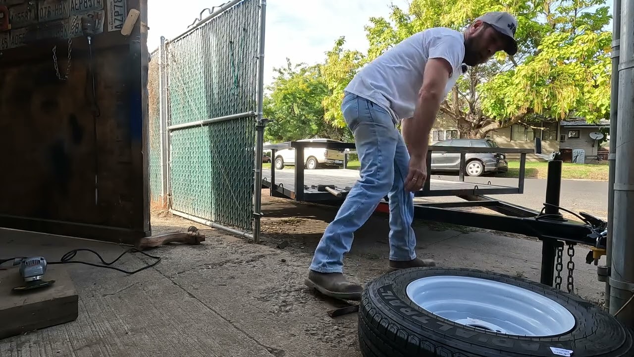 Fabbing Up Trailer Spare