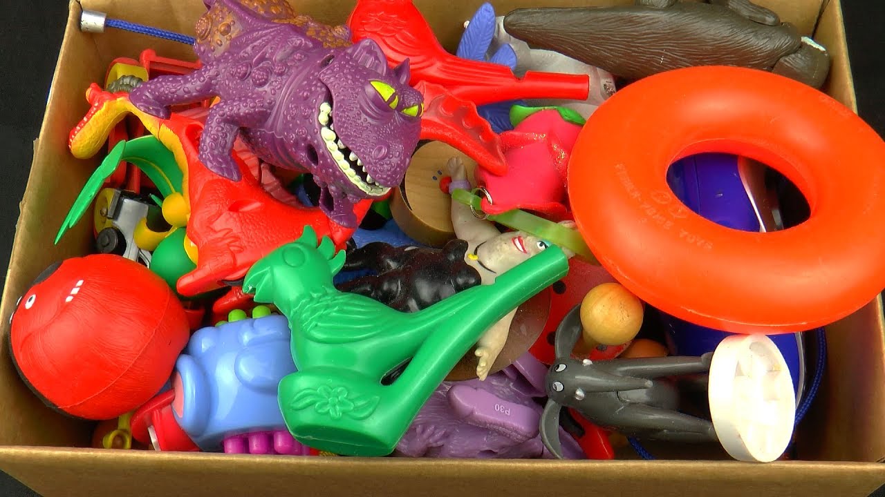 Treasure Chest Surprise Toys Dragons Scooby doo LEGO Food Fruits Fast Food Toy McDonald's Happy Meal