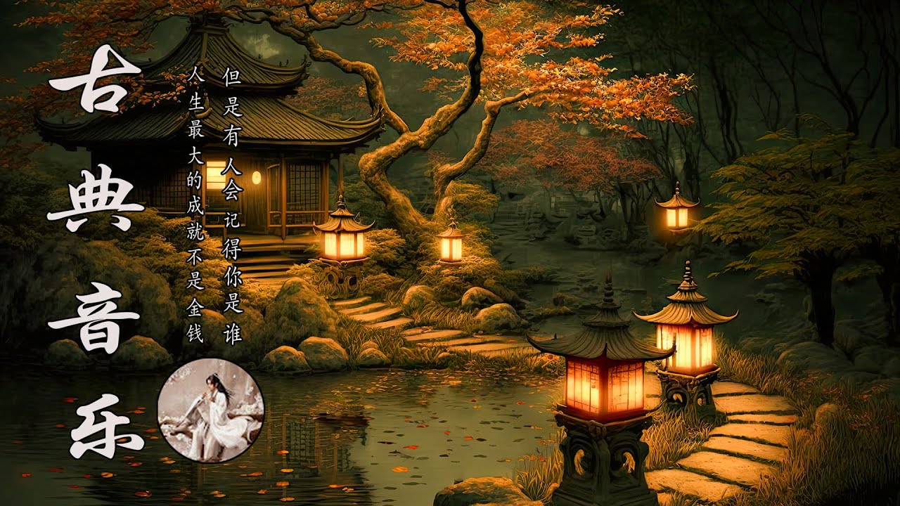 [中國風] 非常好聽的中國古典音樂 - 古箏音樂、琵琶、竹笛 - 中國風純音樂的獨特魅力 - 安靜的音樂，冥想音樂，背景音樂- Instrumental Classical Chinese Music
