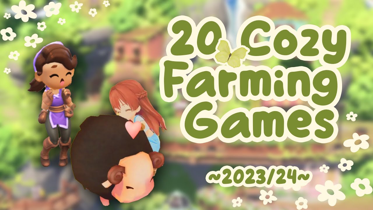 🌼┃20+ Neue Cozy Farming Games als Alternative zu Animal Crossing und Stardew Valley