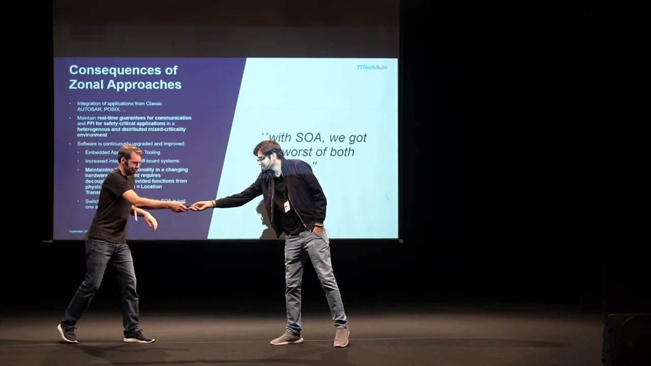 Leveraging SOA Communication Middleware with TSN for Software Defined Vehicles