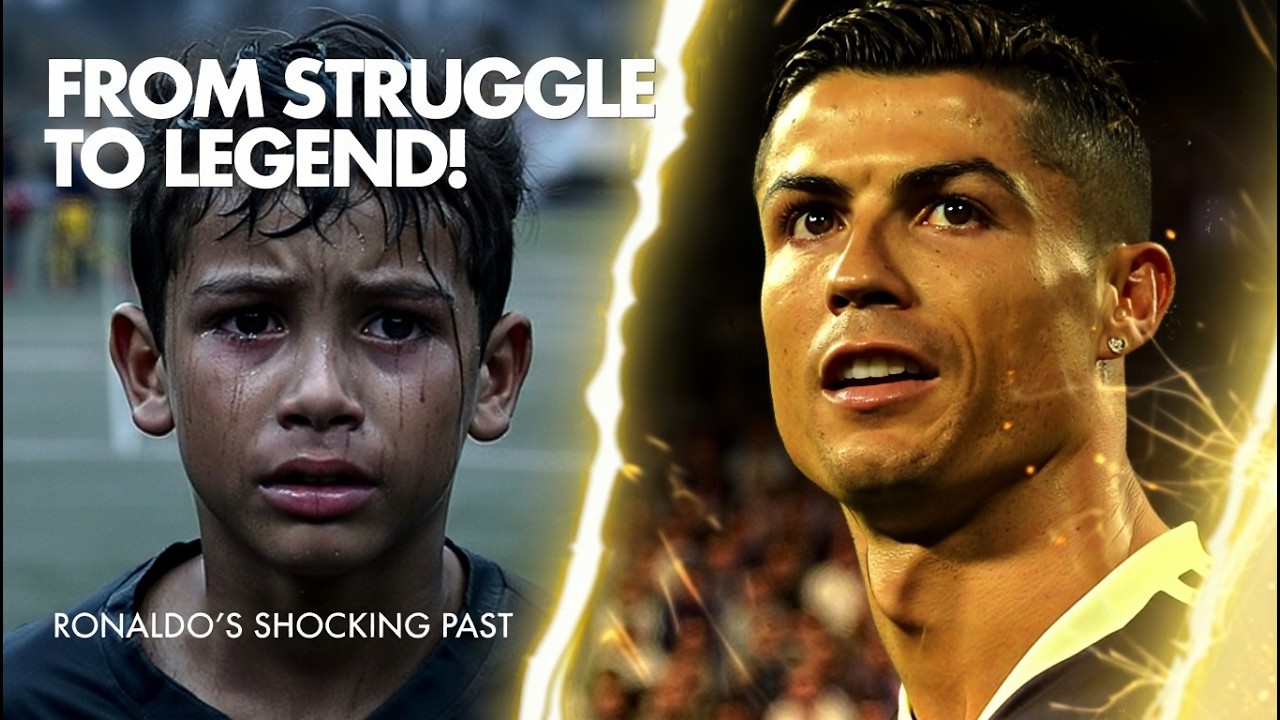 The struggles Cristiano Ronaldo overcame before becoming a football legend