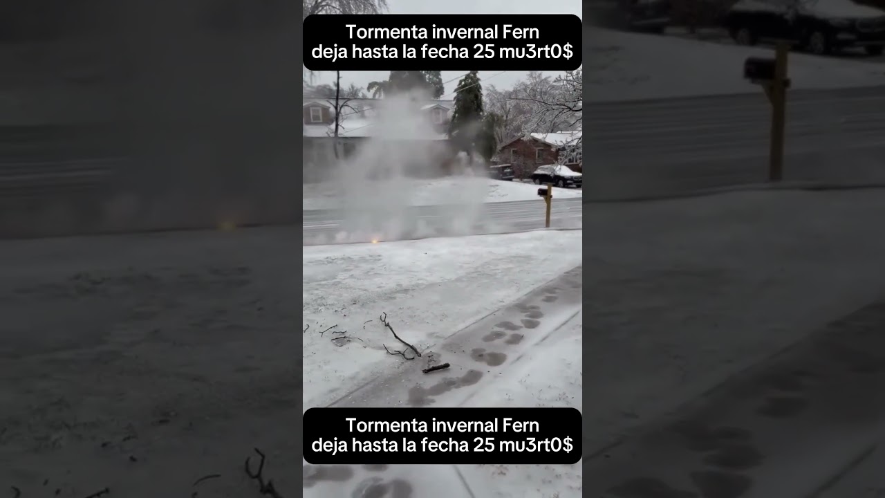 #Tormentafern #Usa #Tormenta #Grandanews