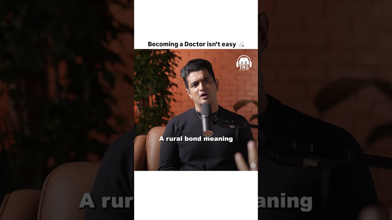 Why is Being a Doctor so Difficult? | Abhijeet Kaji #shorts