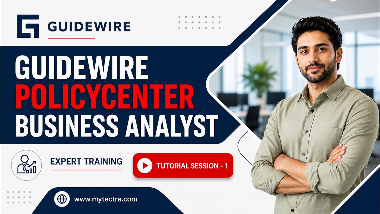 Демонстрация Guidewire PolicyCenter для бизнес-аналитика | Учебное занятие 1: Бизнес-аналитик (BA...