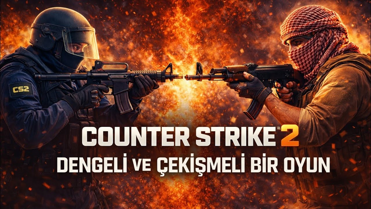 COUNTER STRİKE 2 DENGELİ VE CEKİSMELİ BİR OYUNN 
