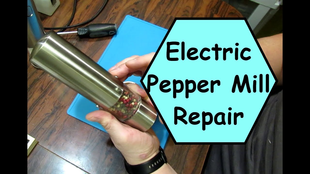 Fix it or Toss it ? Electric Pepper Mill Repair