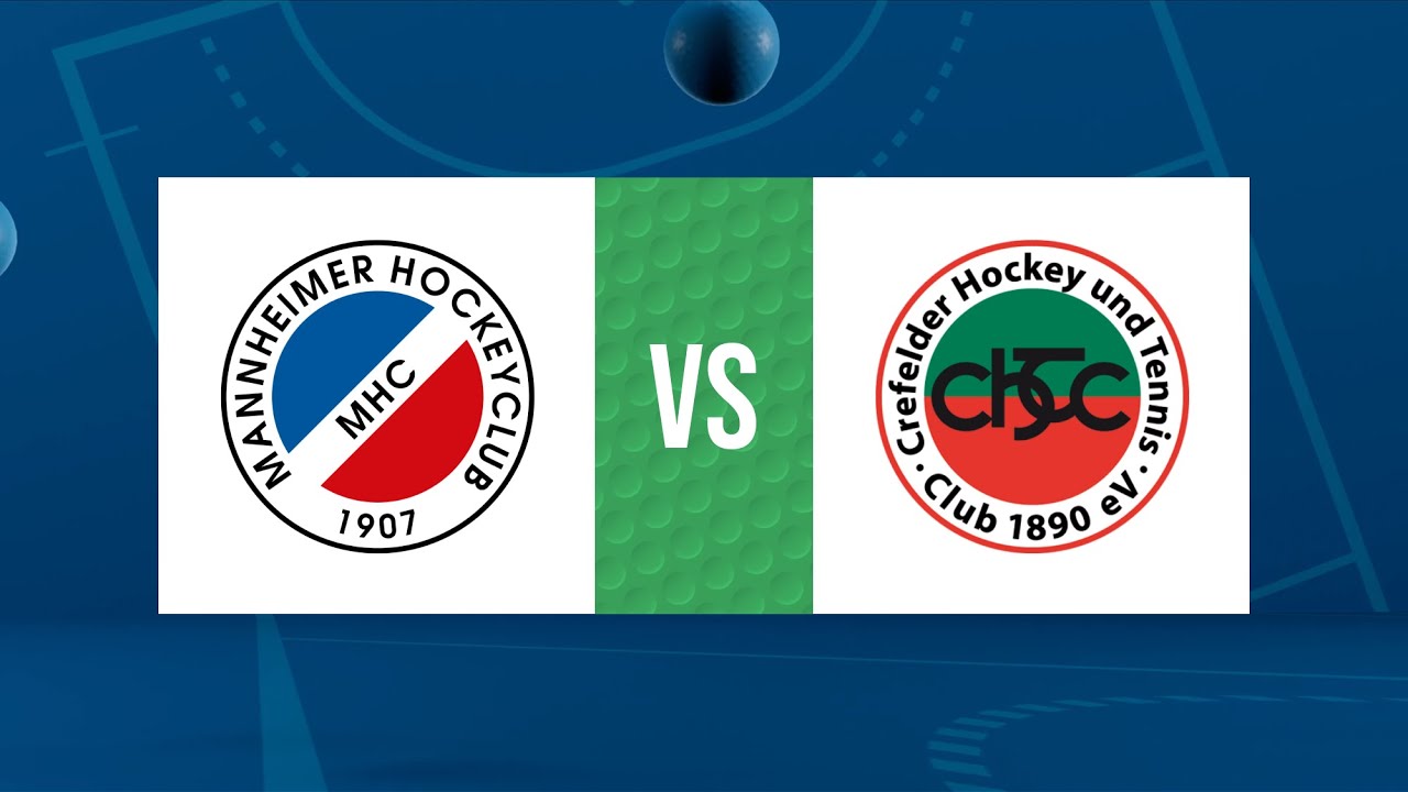 Mannheimer HC - Crefelder HTC (1.Feldhockey-Bundesliga Herren, Halbfinale 1, 23/24)