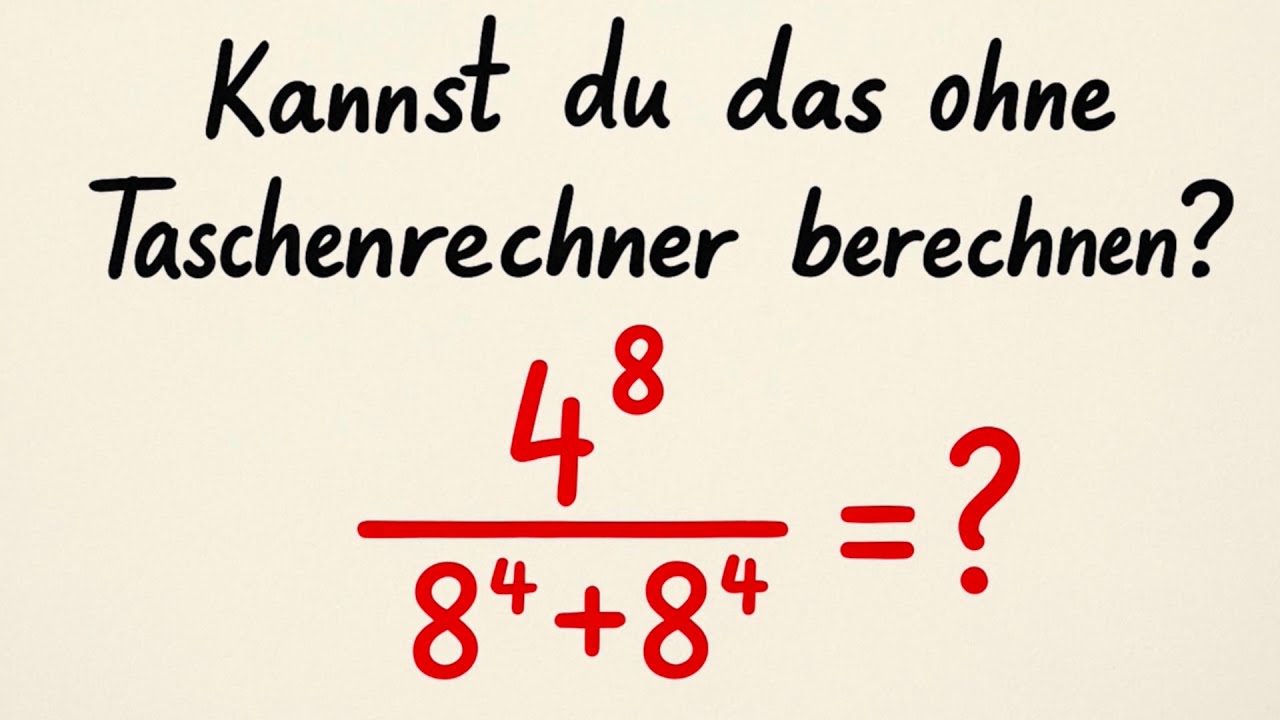 Kannst du den Bruch berechnen? Potenzen und Potenzgesetze