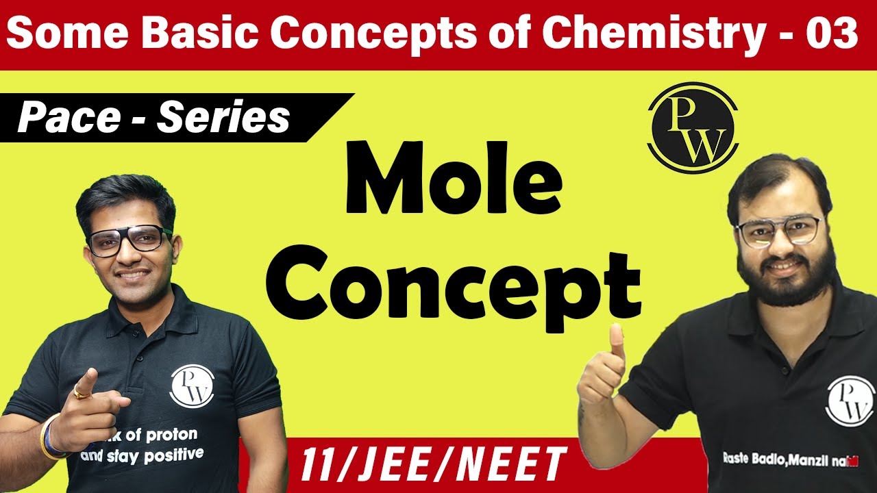 Some Basic Concept of Chemistry 03 | Mole Concept | Class 11| IIT JEE | NEET |