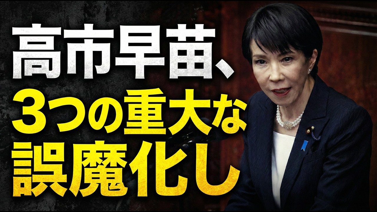 高市首相、国会代表質問で3つの重大な誤魔化しとは？元朝日新聞・記者佐藤章さんと一月万冊