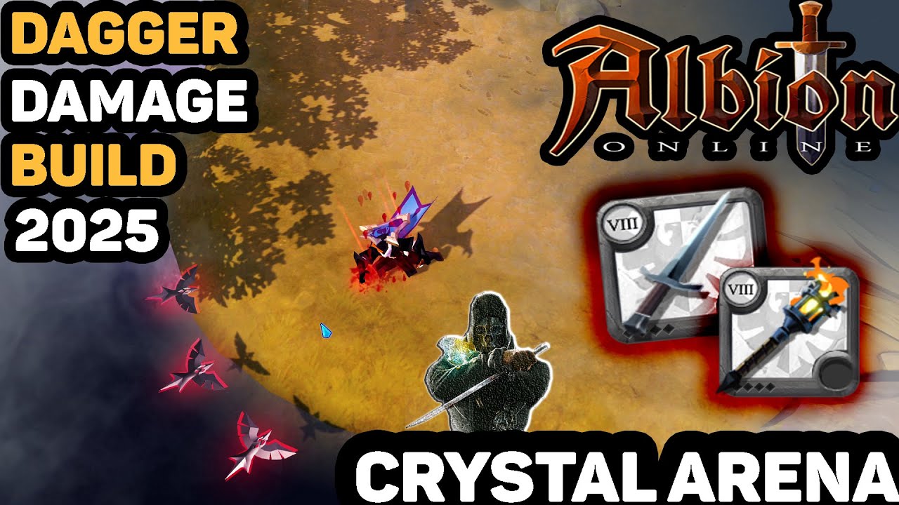 Regular Dagger Damage Build 2025 - Crystal Arena (Gold 4/S30) - Albion Online