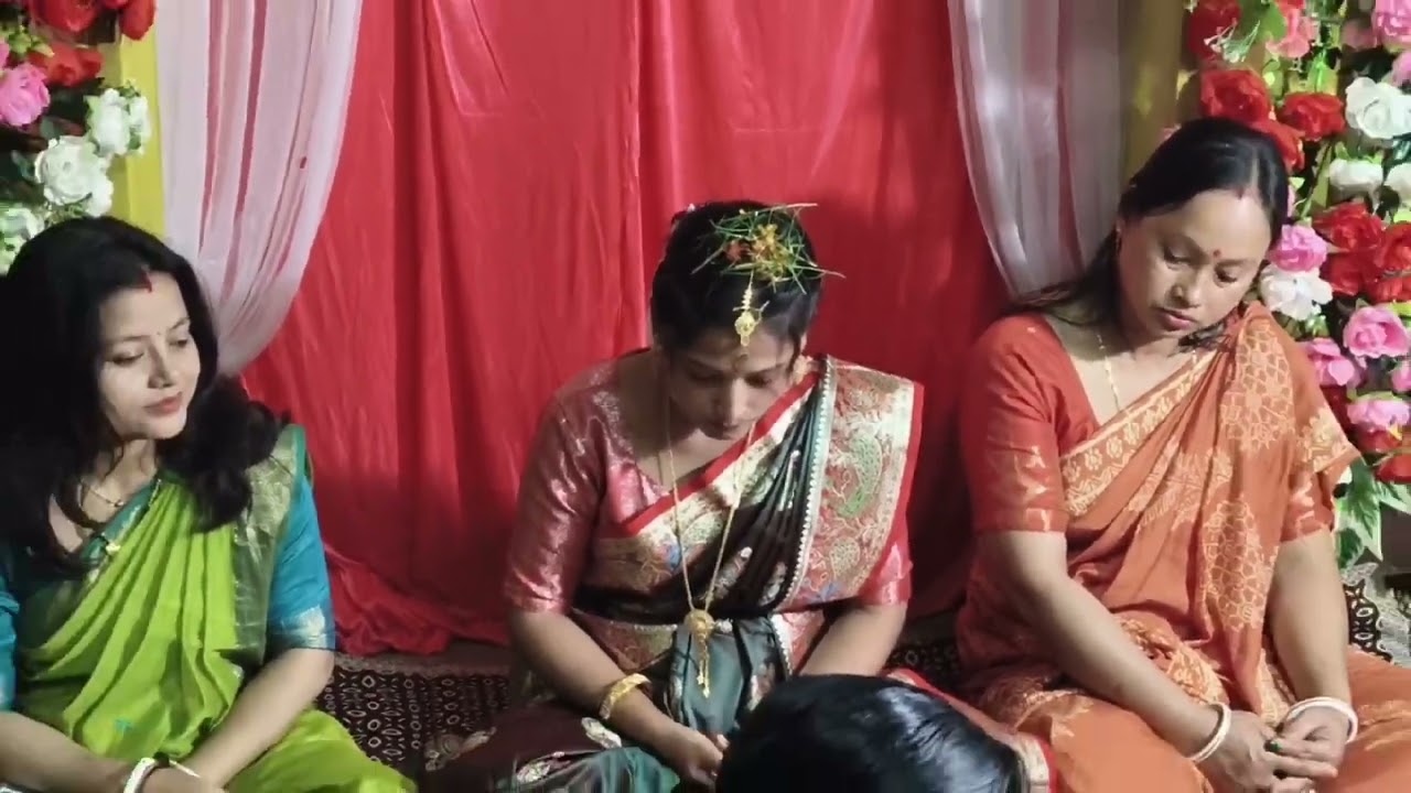আমার আশীর্বাদের ছোট্ট একটা ভিডিও শাশুড়ি মা আশীর্বাদ করছে☺️😌#viral #video #ashirbad 