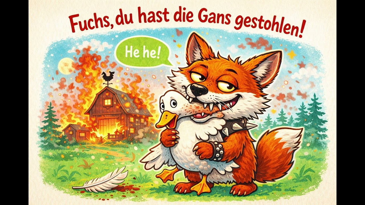 „Fuchs 🦊 – Du hast die Gans gestohlen (Metal Requiem)“