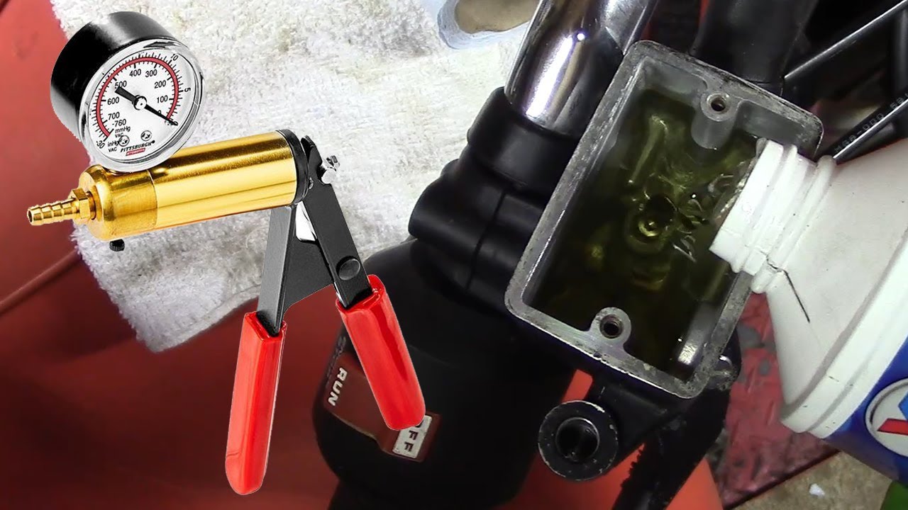 Harbor Freight Pittsburgh Brake Bleeder Used To Bleed The Brakes On A Motorcycle Dual Disc Brake