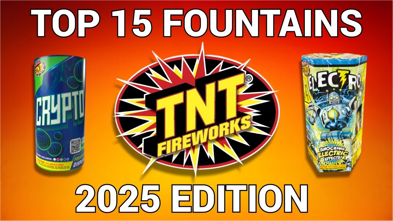 Top 15 TNT Fireworks Fountains of 2025 - California Safe & Sane