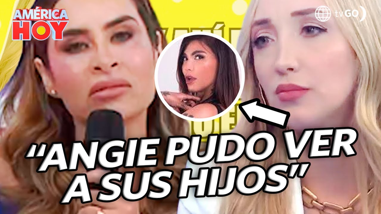 América Hoy: Romina contó que Angie se reencontró con sus hijos y los decepcionó (HOY)
