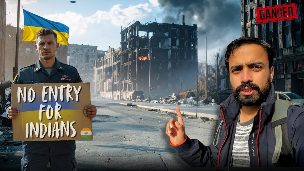 Border Drama in Ukraine: Russians Allowed, Indians Rejected?