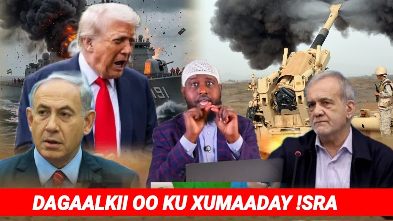 !RAN OO XALAY DUQEEYSAY GURYAHA MADAXDA !SRA; TRUMP OO KU WAREERAY DAGAAL !RAN: US IYO !SRA OO RABO