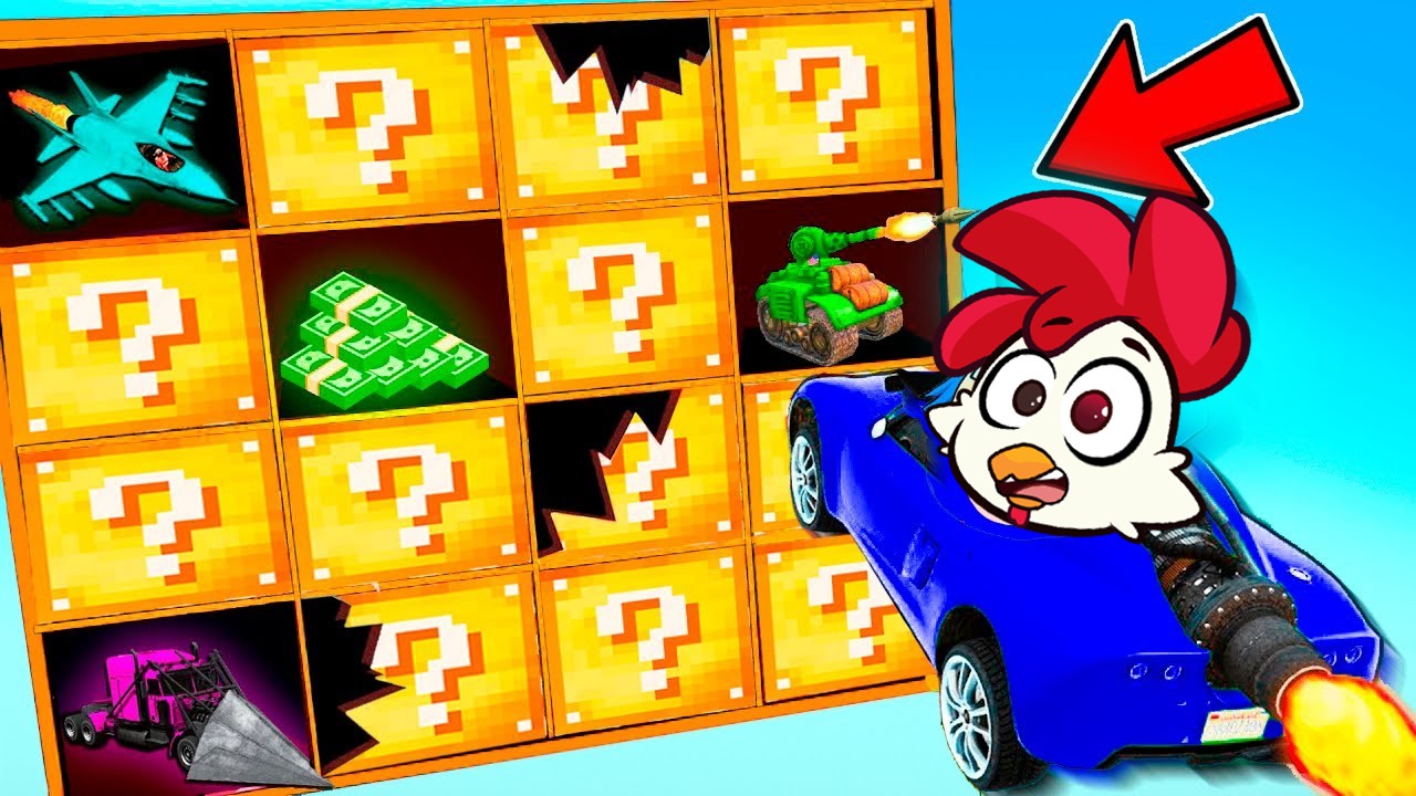 ¡SUPER COCHES Vs LUCKY BLOCKS En GTA 5! 🤣😱 GTA V Con Los COMPAS