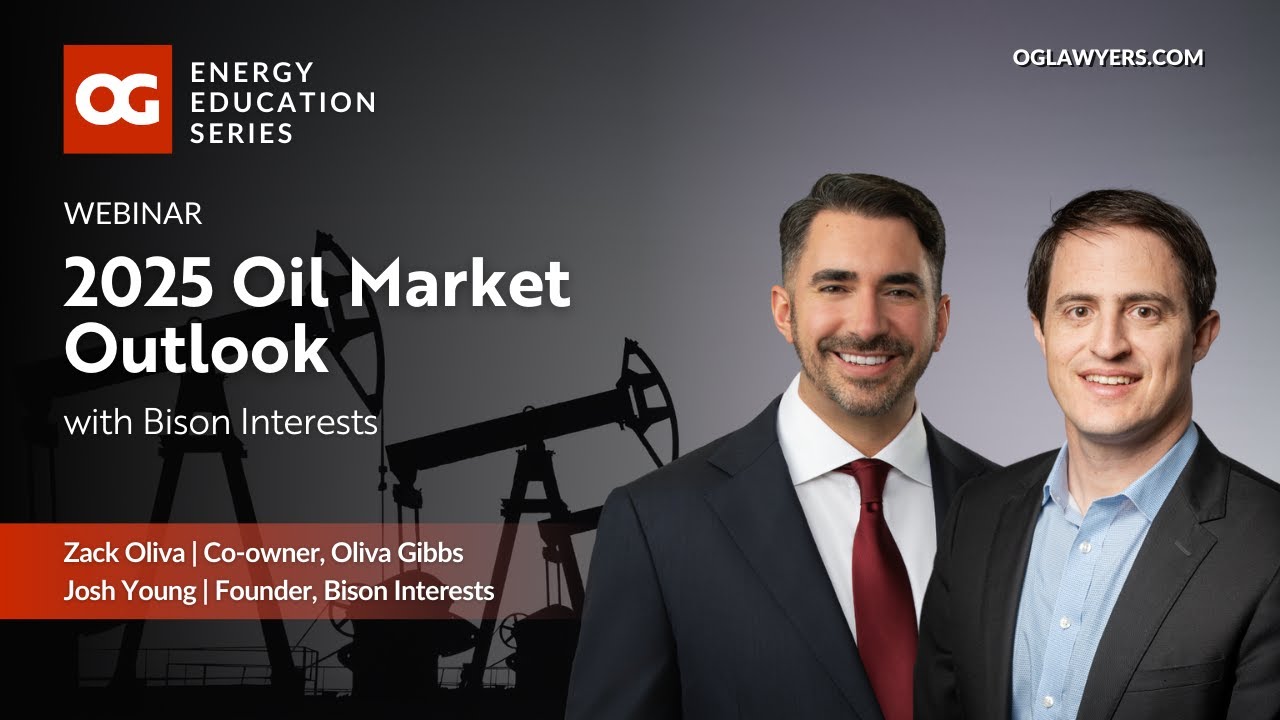 2025 Oil Market Outlook with Zack Oliva & Josh Young | March 5, 2025