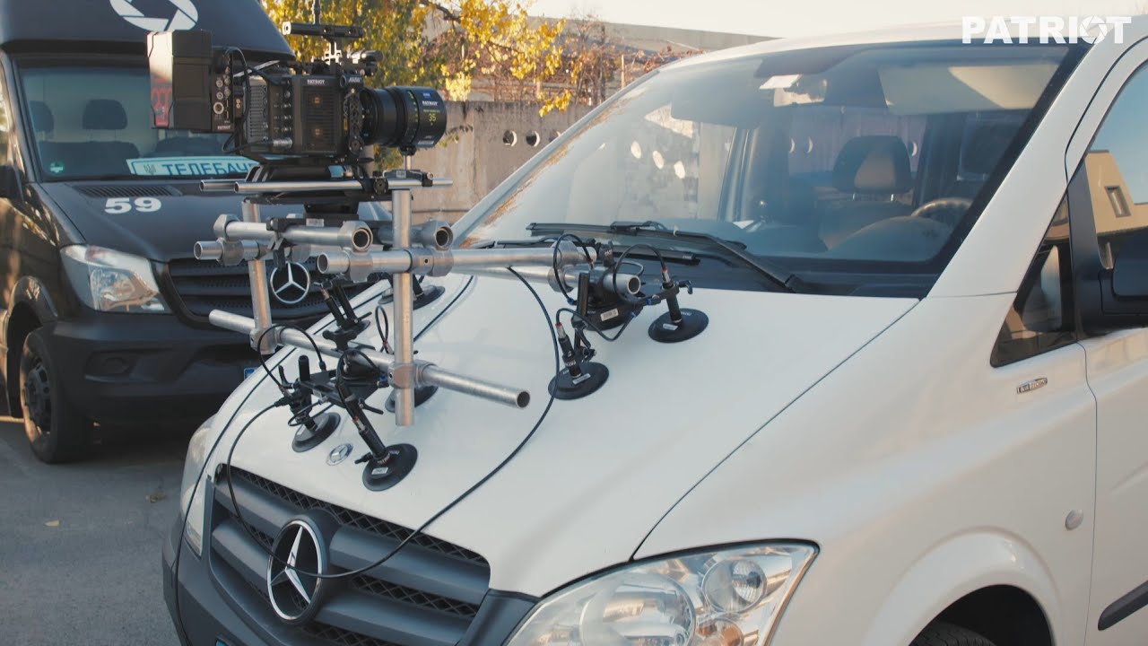 Carmount setup with Black-Tek AirRig CameraKit and AirRig GripKit | PATRIOT Rental