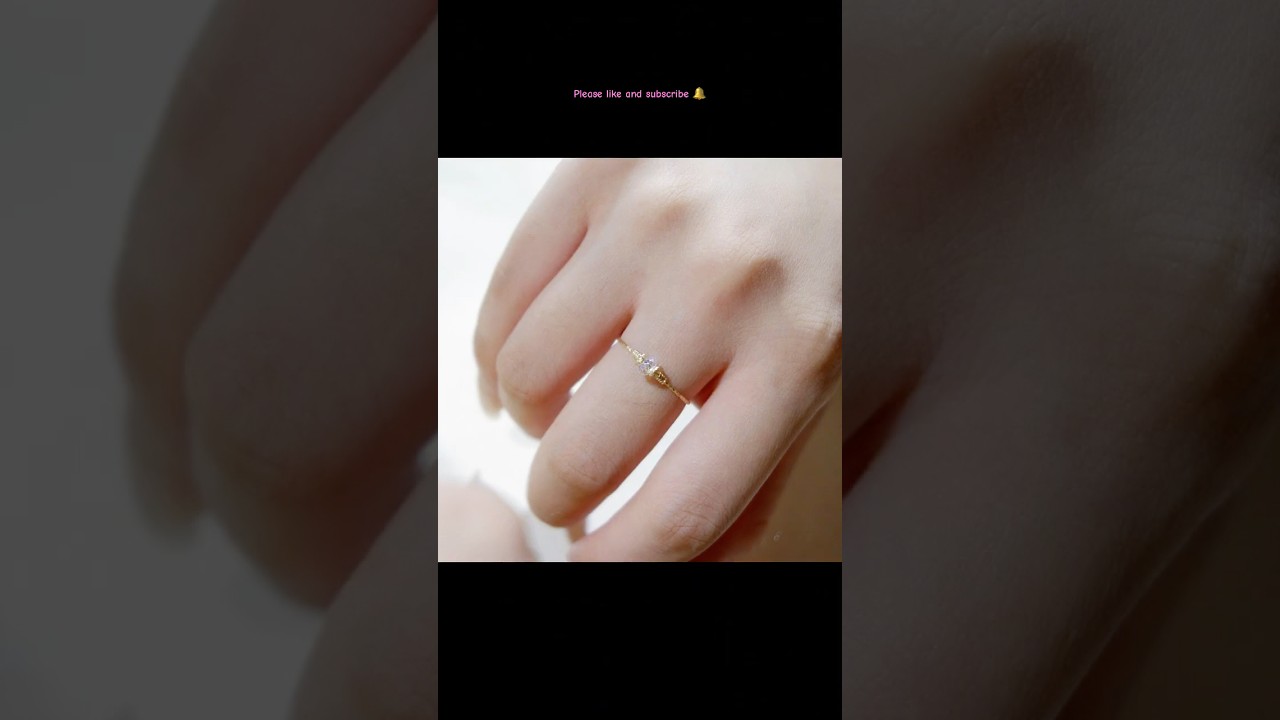 How to make a dainty ring | #ring #fashion #art #business #pearl #accessories #treandingshort #grwn