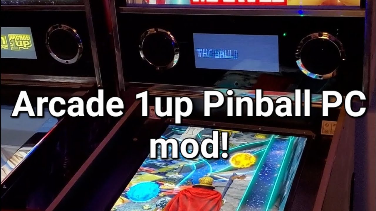Arcade 1up Pinball PC mod!