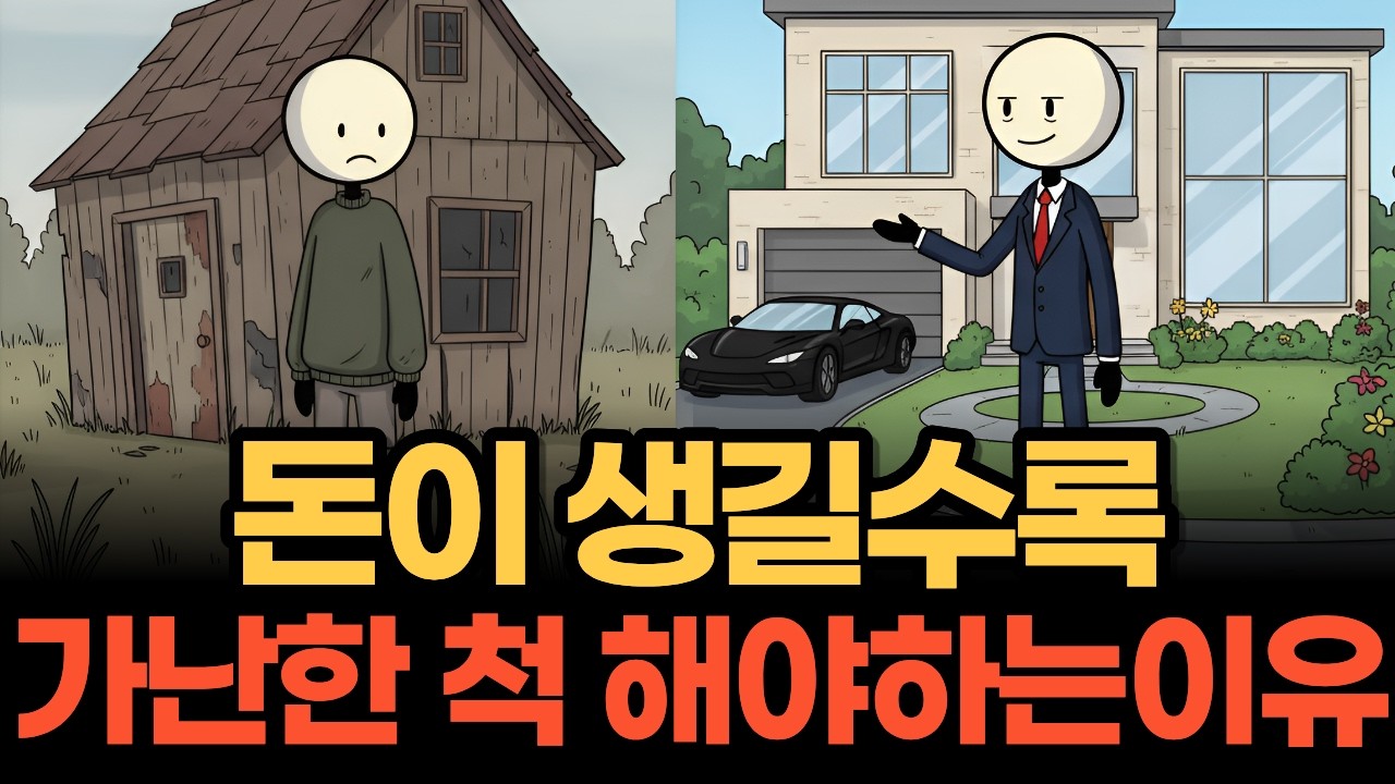 돈이 생길수록 가난한 척 해야하는 진짜 이유