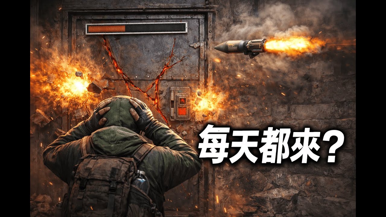 《我在Rust單人官服生存，但鄰居完全不想放過我》