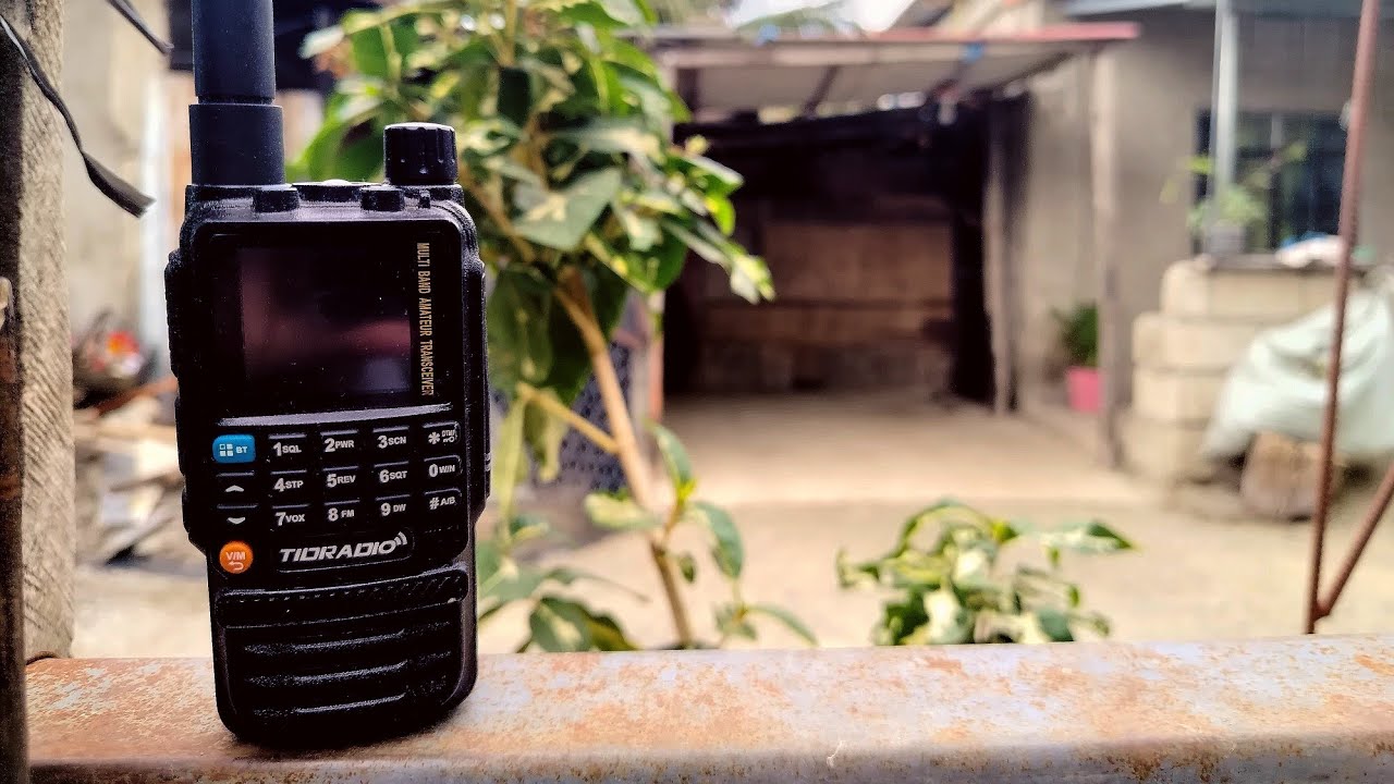 TIDRADIO TD-H3 AIR BAND ACTIVITION! 
