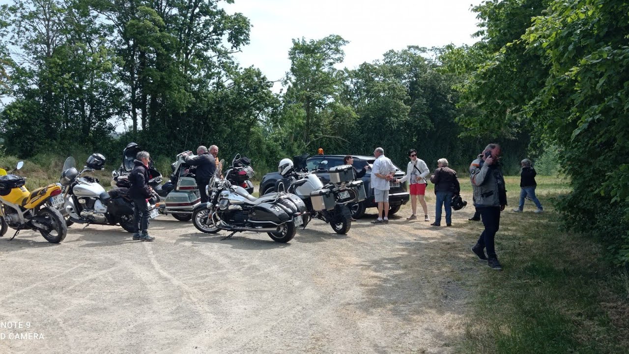 week-end moto pentecôte 2023 sillé le guillaume 😎😎❤️🏍️🚐