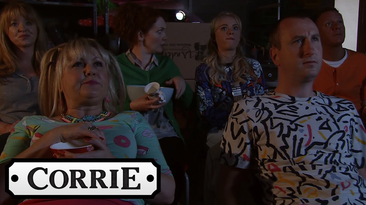 Coronation Street - Johnny Nearly Catches The Factory Workers Slacking