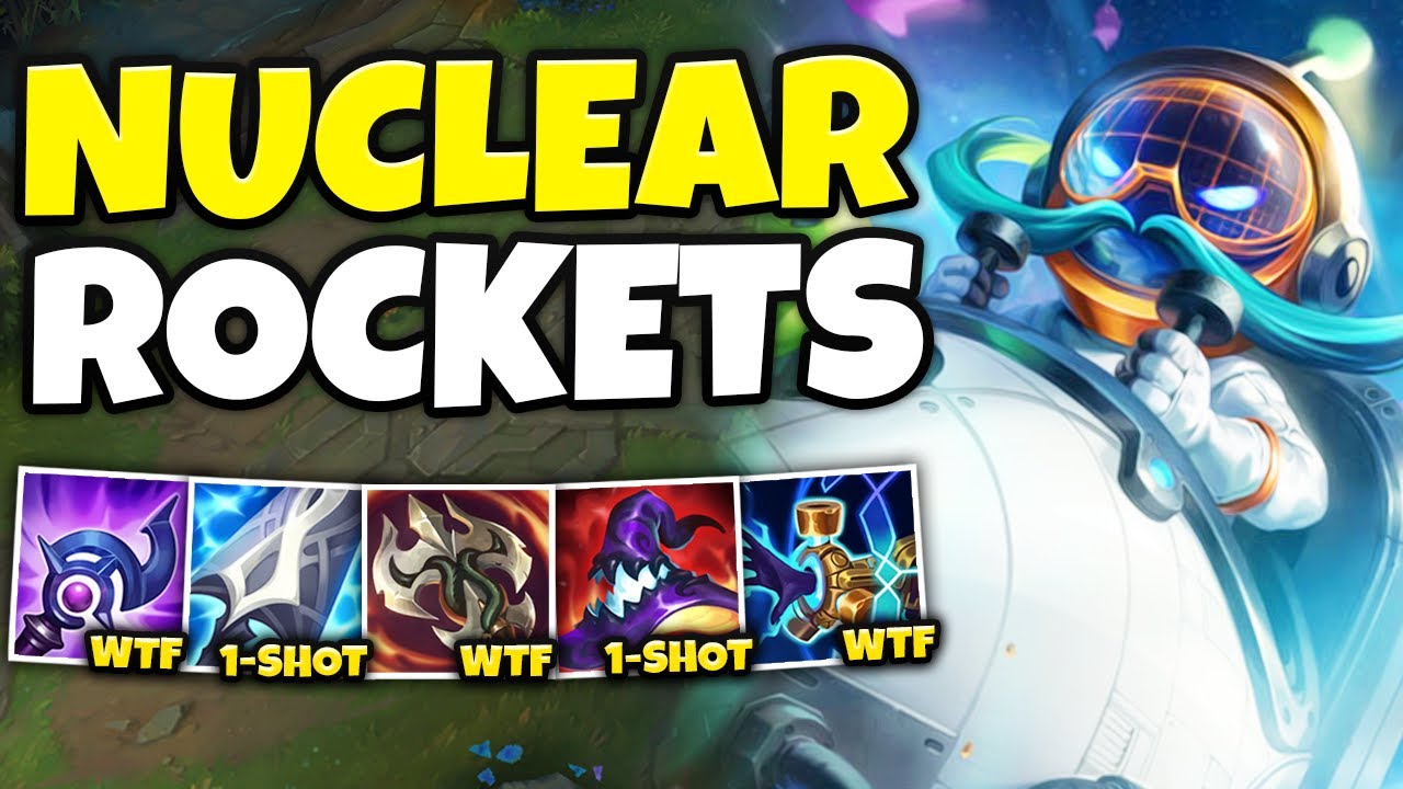 Corki but my Rockets deal 1000 damage and obliterates everything
