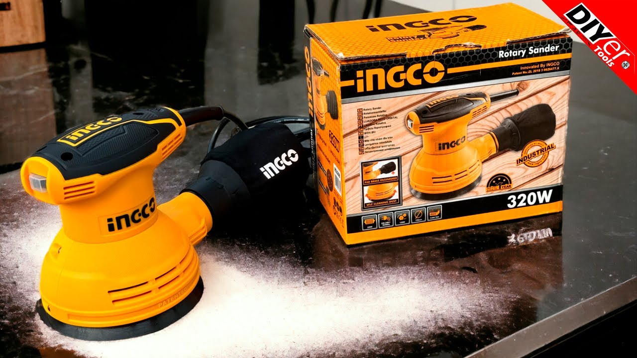 INGCO RS3208 Rotary Sander 320W | UNBOXING @diyertools