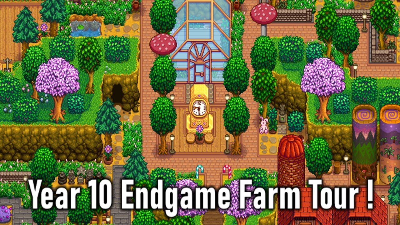 My Stardew Valley Farm Tour 2020! - Year 10 (no mods) ENDGAME