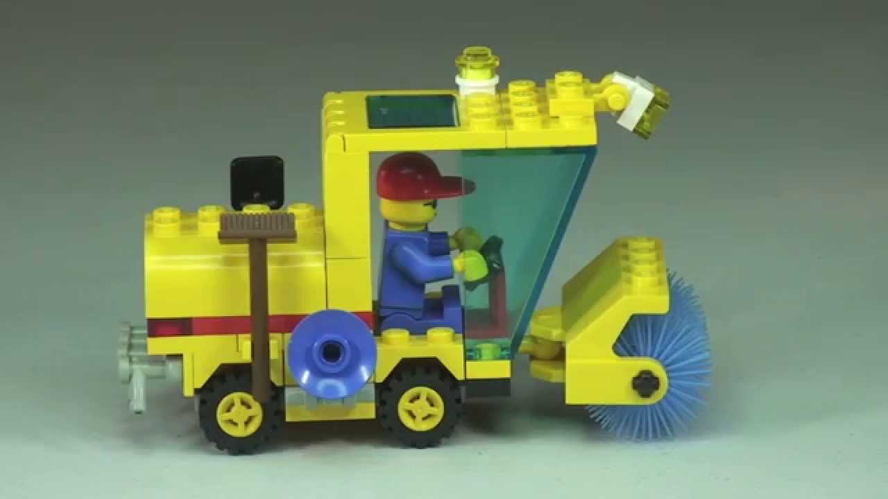 LEGO Vintage Review Street Sweeper set 6649 from 1995
