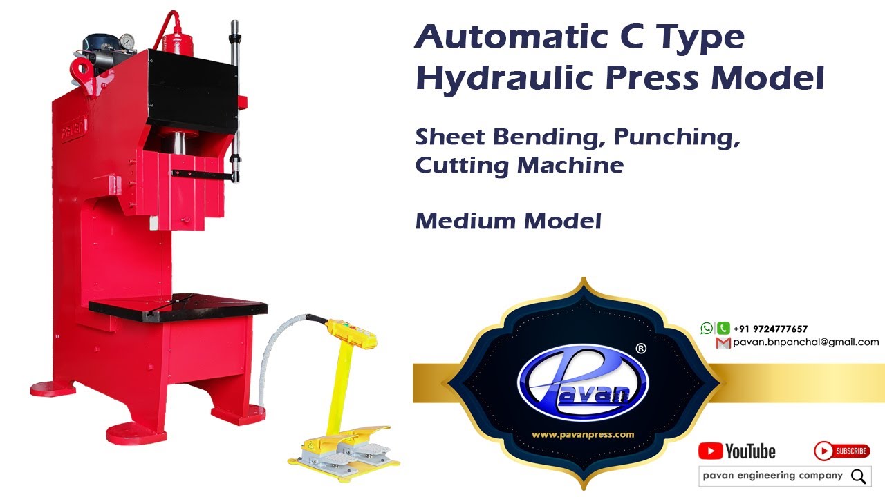 Hydraulic Press For Sheet Bending & Fabrication Work | Hydraulic Press | Sheet Bending Machine