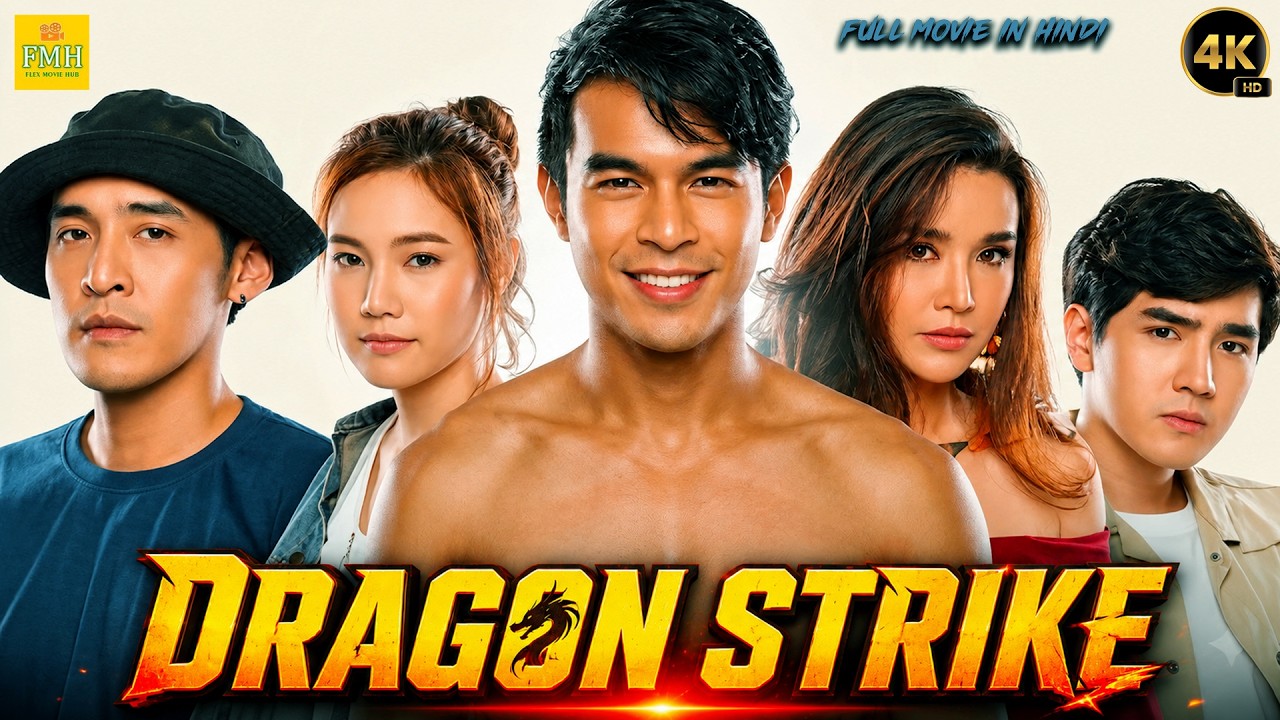 DRAGON STRIKE - Hollywood Action Movie Hindi Dubbed | 4k Action Comedy Film | Chinese Drama