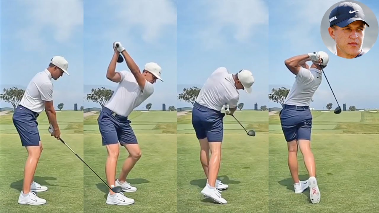 キャメロン・チャンプ Cameron Champ プロゴルファー DRIVER SHOT SLOW MOTION !!!