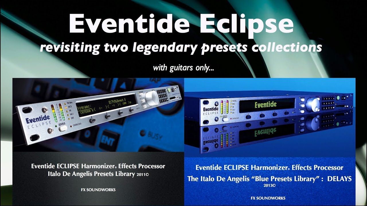 Eventide Eclipse - revisiting the two collections - Pt1