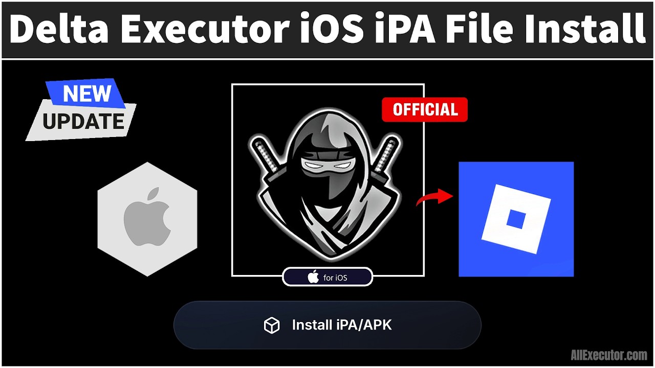 Delta Executor iOS .ipa файл (Новое обновление) | Roblox iOS Executor | Delta Exploits [Последняя...