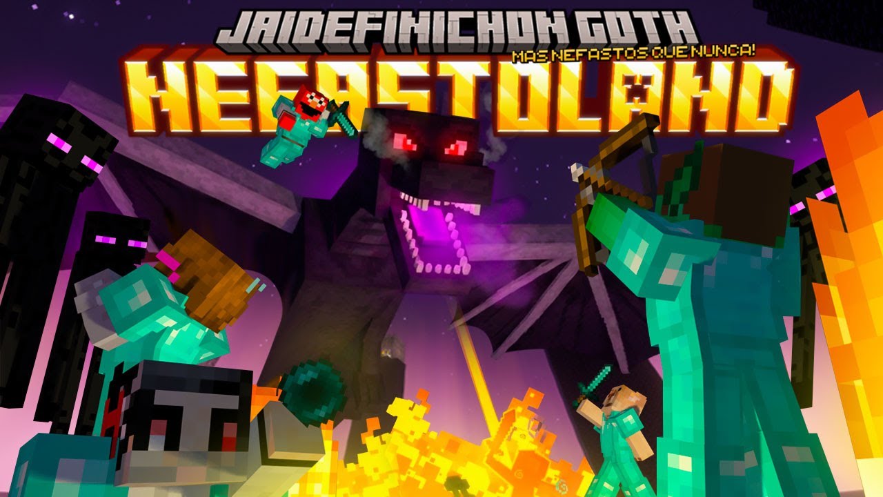 Matamos al ENDER DRAGON con todo el Server! - #4 NEFASTOLAND